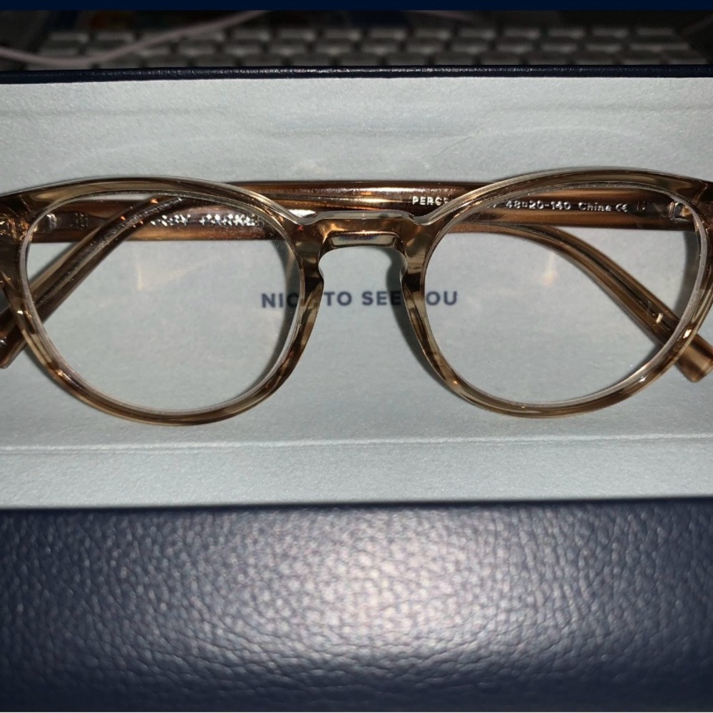 Warby Parker round glasses